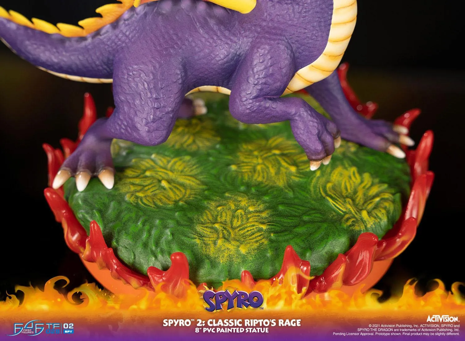 First 4 Figures Spyro 2: Ripto's Rage Spyro PVC Statue