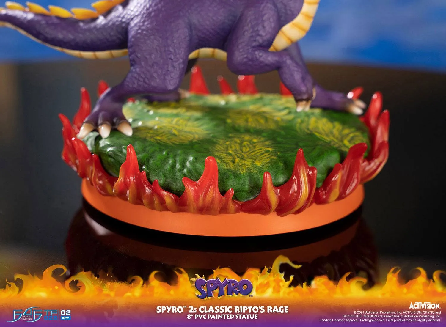 First 4 Figures Spyro 2: Ripto's Rage Spyro PVC Statue