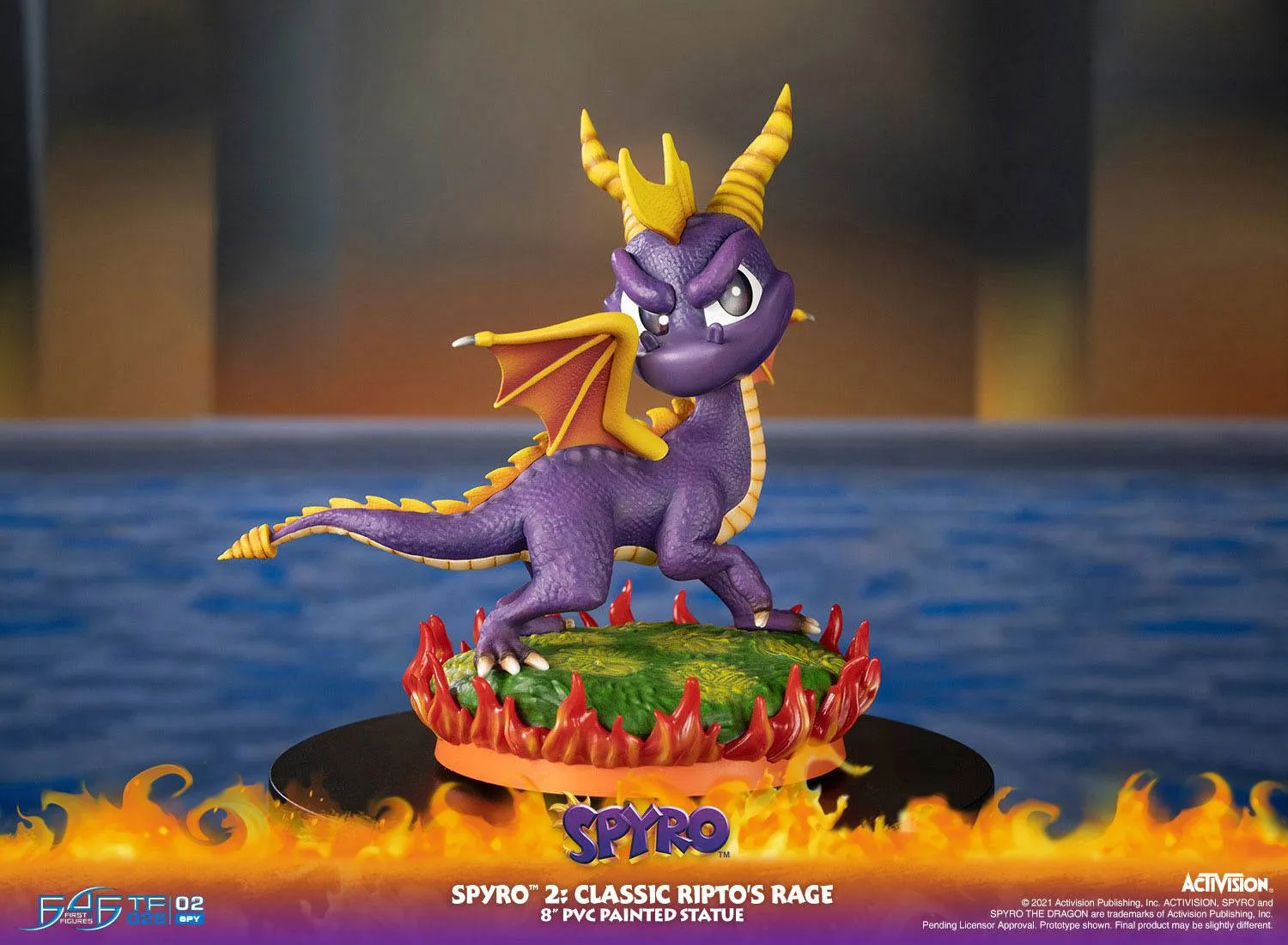 First 4 Figures Spyro 2: Ripto's Rage Spyro PVC Statue