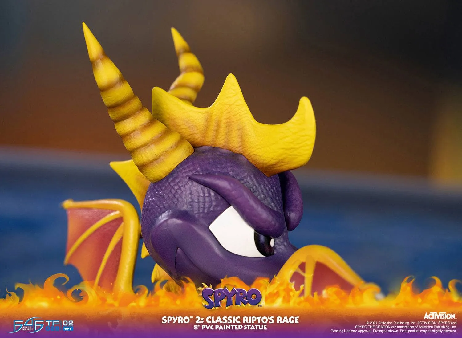 First 4 Figures Spyro 2: Ripto's Rage Spyro PVC Statue