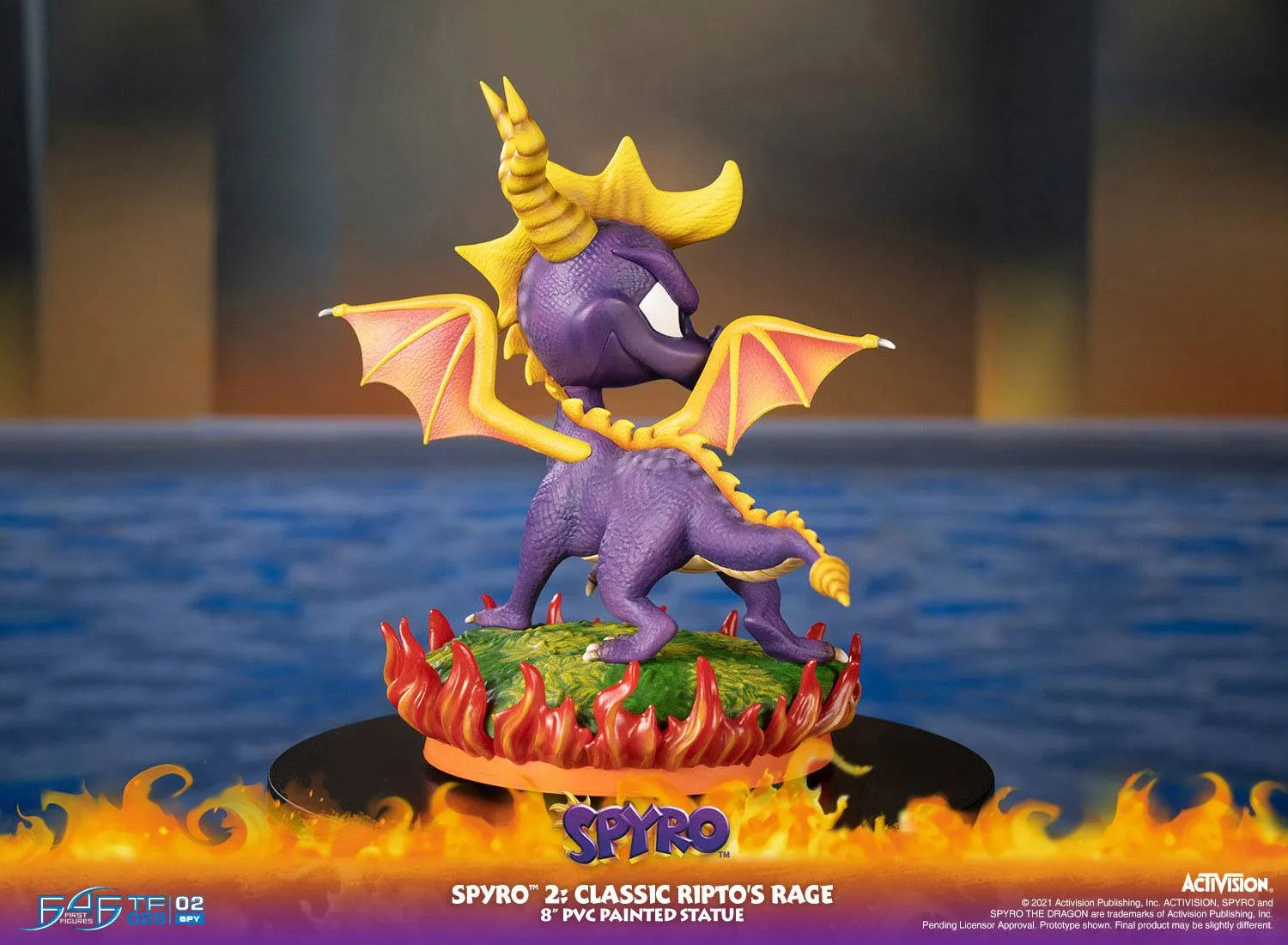 First 4 Figures Spyro 2: Ripto's Rage Spyro PVC Statue