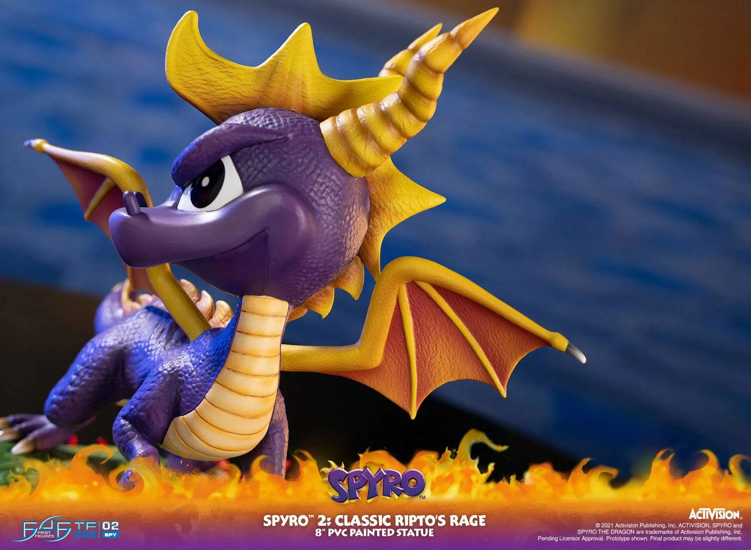 First 4 Figures Spyro 2: Ripto's Rage Spyro PVC Statue