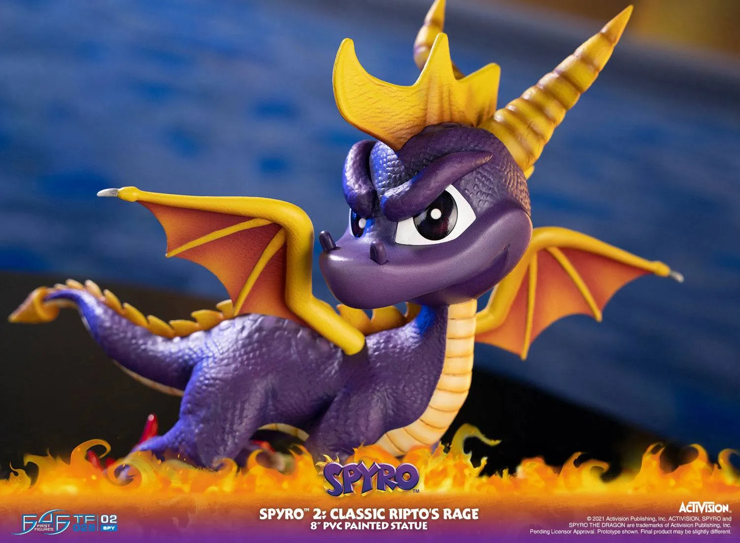 First 4 Figures Spyro 2: Ripto's Rage Spyro PVC Statue