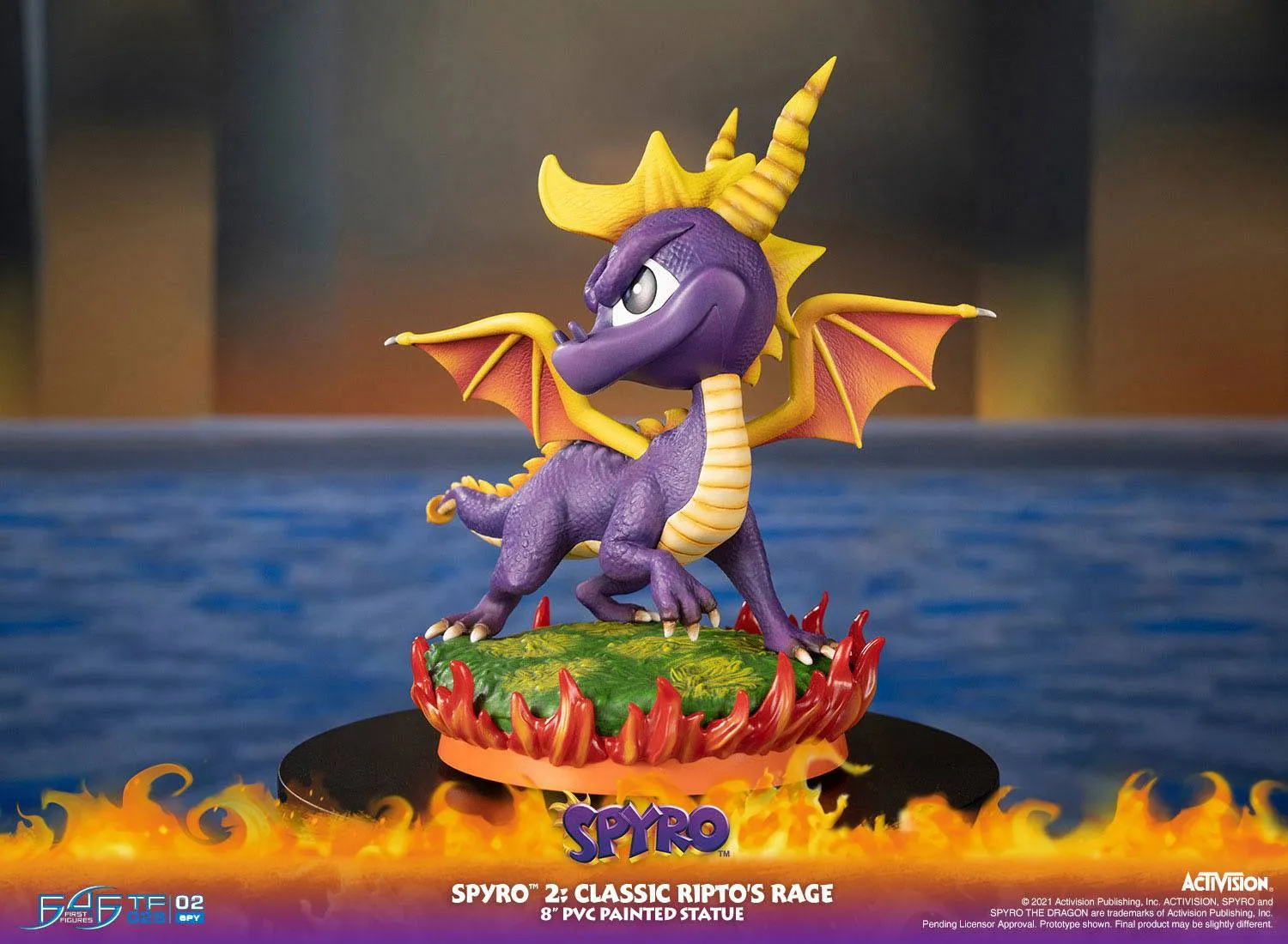 First 4 Figures Spyro 2: Ripto's Rage Spyro PVC Statue