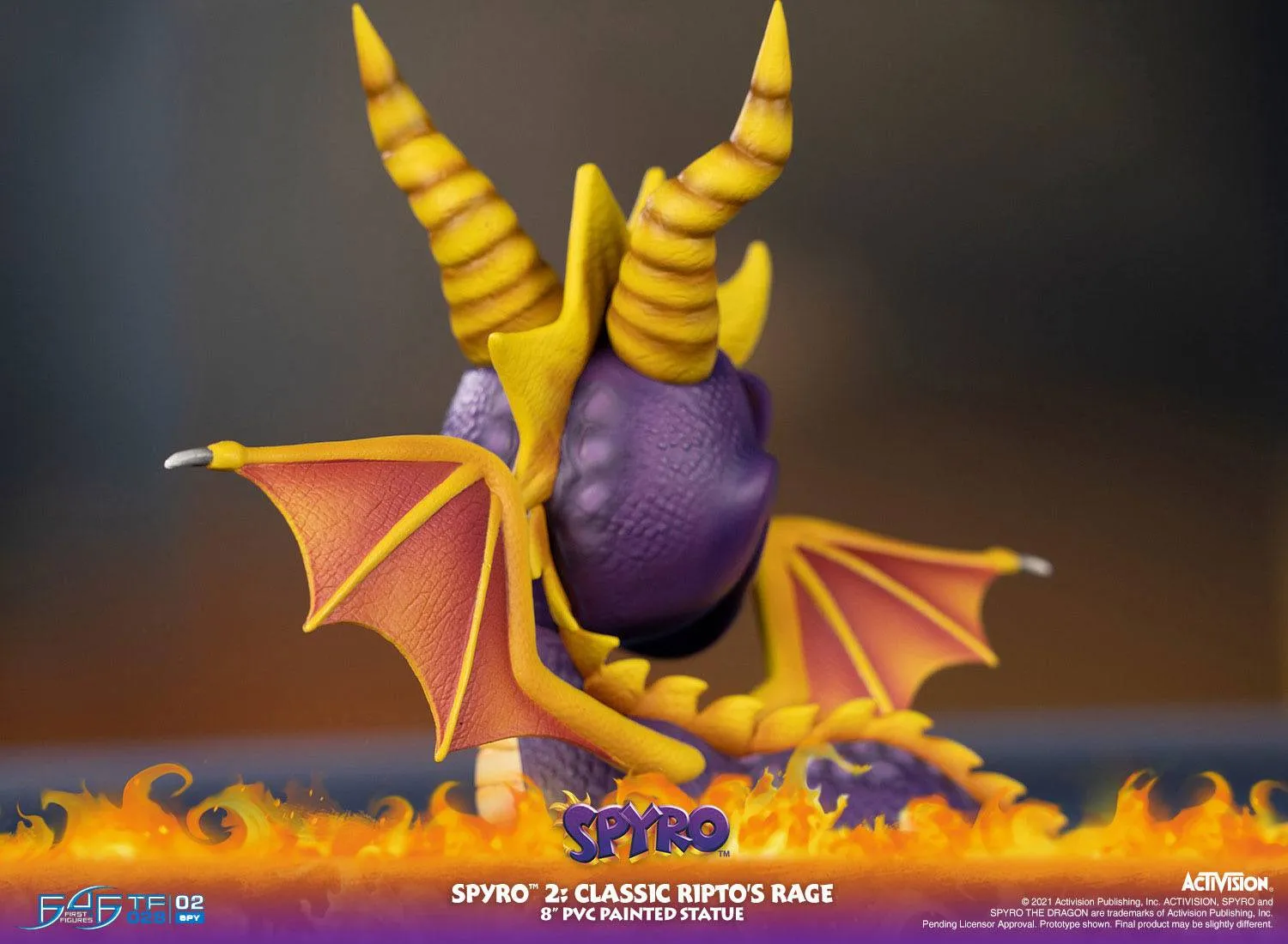 First 4 Figures Spyro 2: Ripto's Rage Spyro PVC Statue