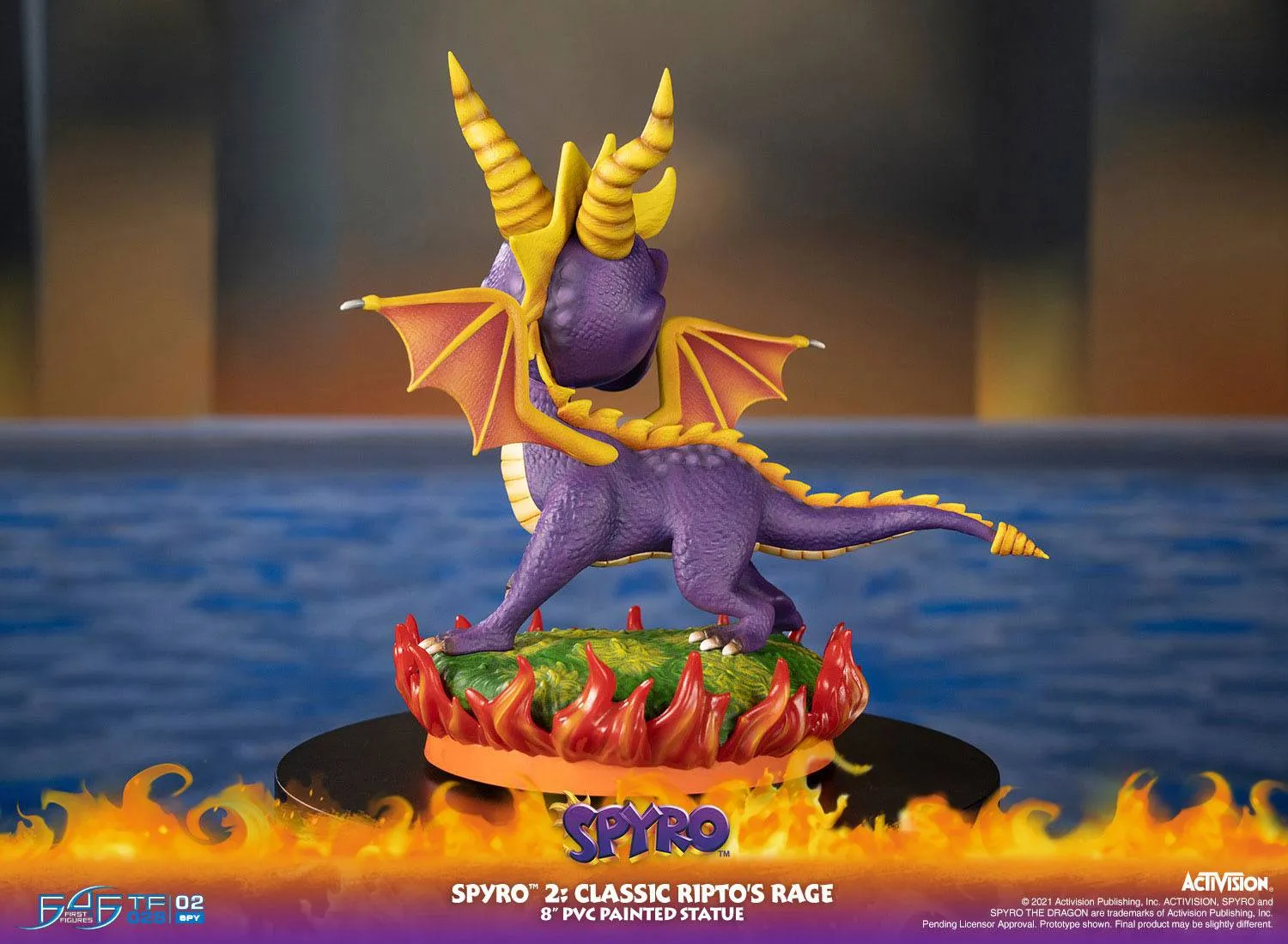 First 4 Figures Spyro 2: Ripto's Rage Spyro PVC Statue