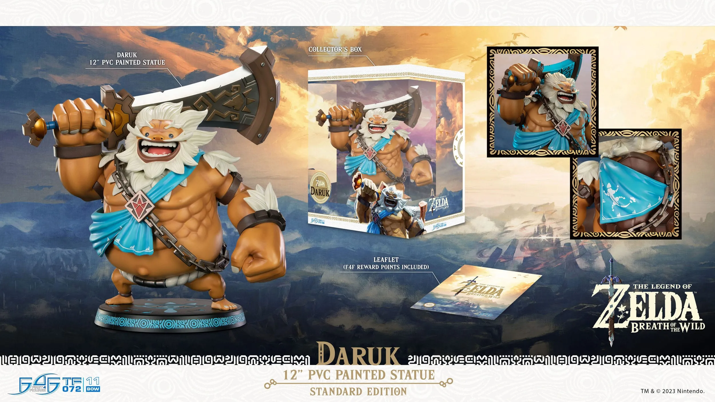 First 4 Figures The Legend of Zelda Breath of the Wild Daruk Standard Edition PVC Statue