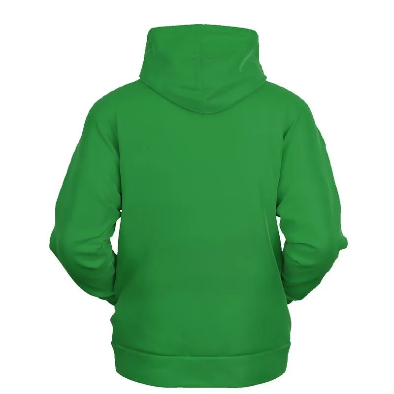 Forest Green Hoodie | Unisex | with PLUS sizes | C75M0Y100K30