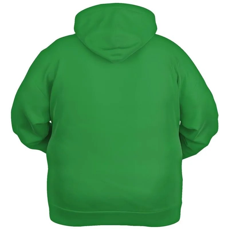 Forest Green Hoodie | Unisex | with PLUS sizes | C75M0Y100K30