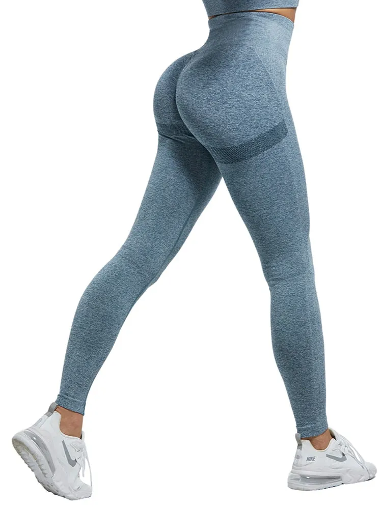 Funki Buys | Pants | Women's High Waist Soft Smile Yoga Pants