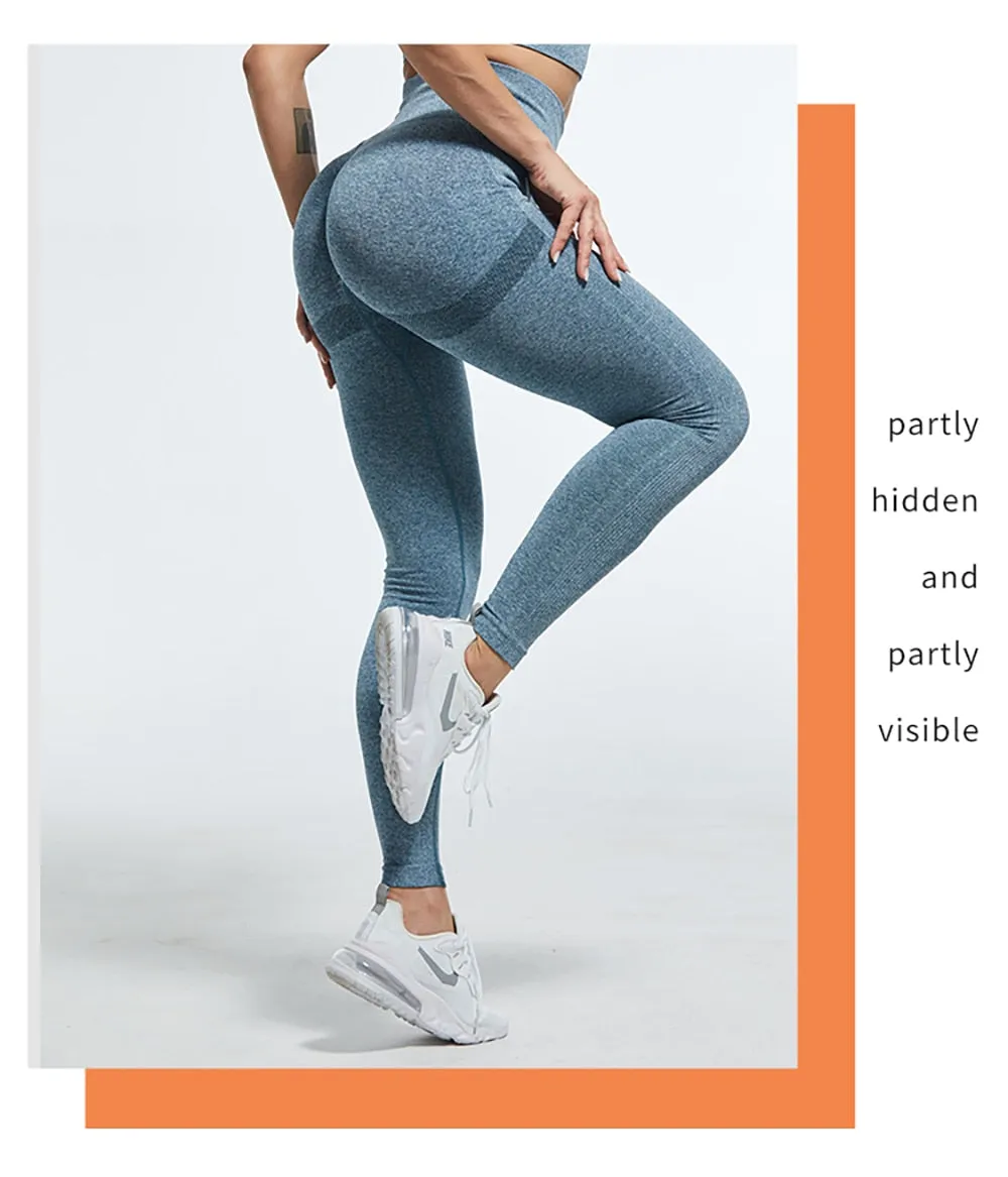 Funki Buys | Pants | Women's High Waist Soft Smile Yoga Pants