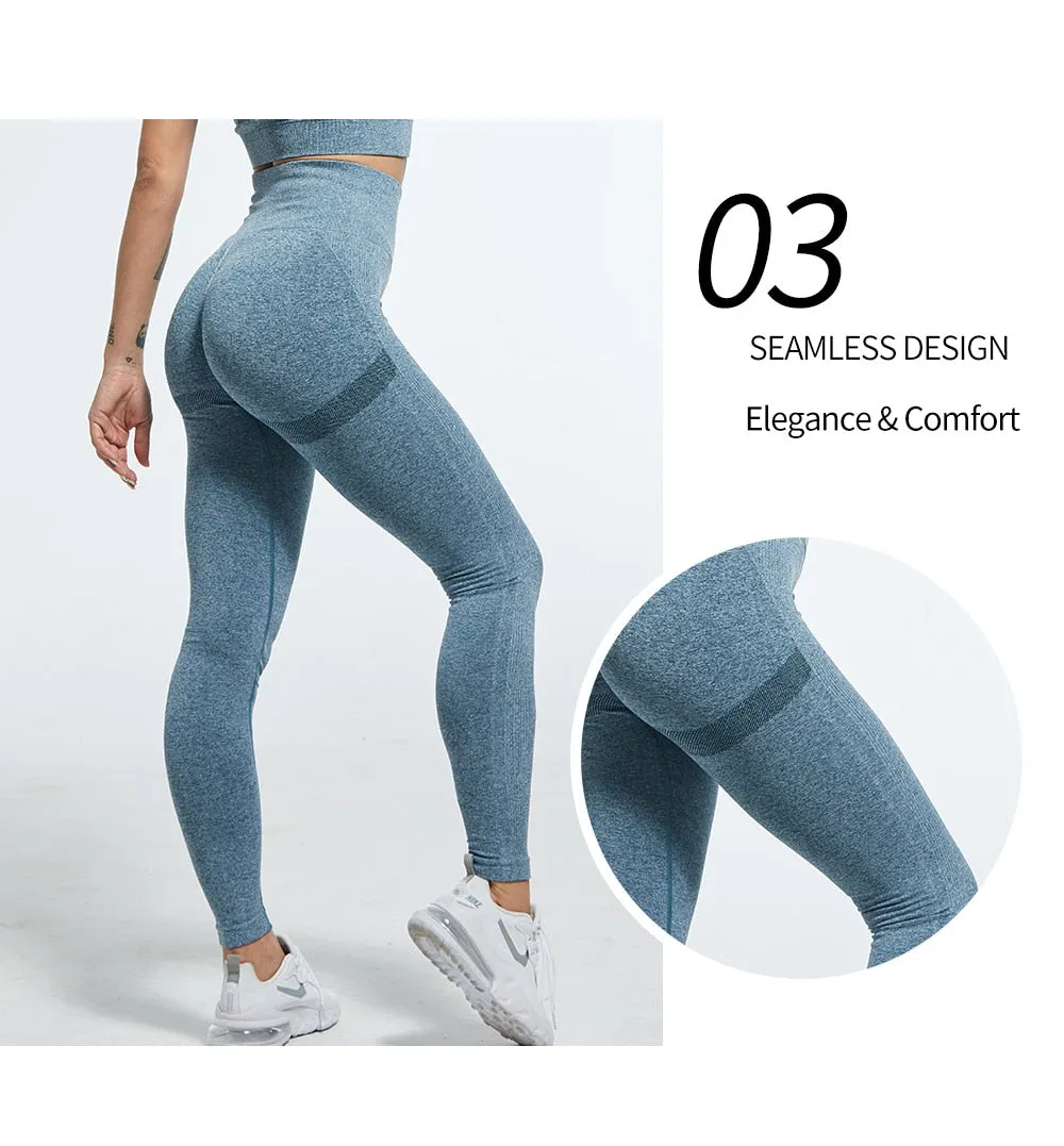 Funki Buys | Pants | Women's High Waist Soft Smile Yoga Pants