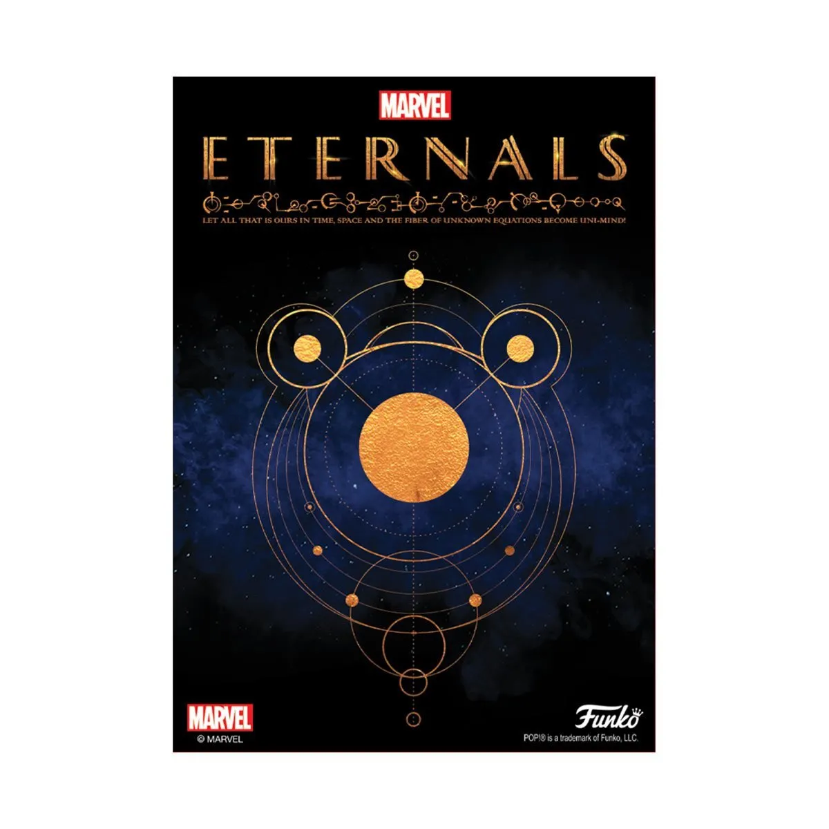 Funko Pop! Marvel #728 - The Eternals - Sersi (Entertainment Earth Exclusive) Vinyl Figure with Collectible Card