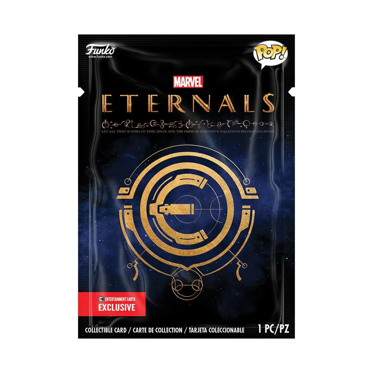 Funko Pop! Marvel #731 - The Eternals - Kingo (Entertainment Earth Exclusive) Vinyl Figure with Collectible Card