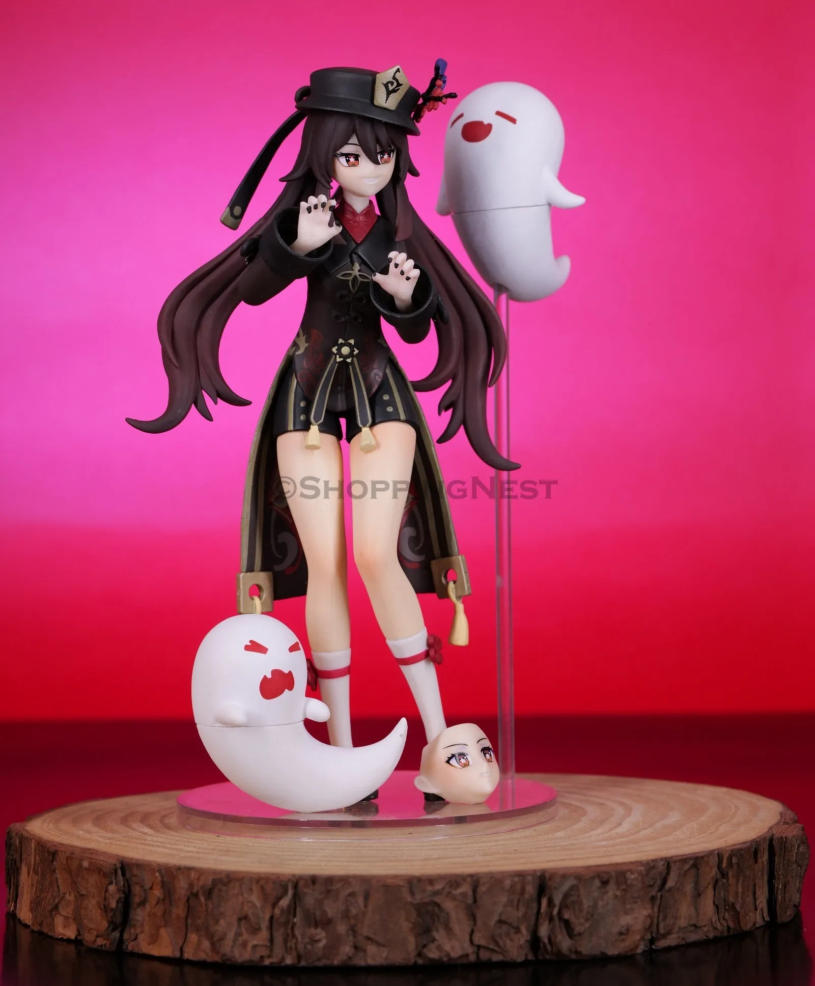 Genshin Impact Hu Tao Gaming Action Figure Waifu | 18 Cms |