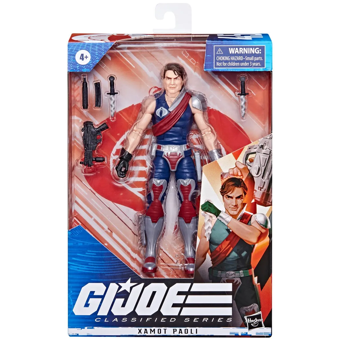 G.I. Joe Classified Series #45 - Xamot Paoli Action Figure (F4025) LOW STOCK