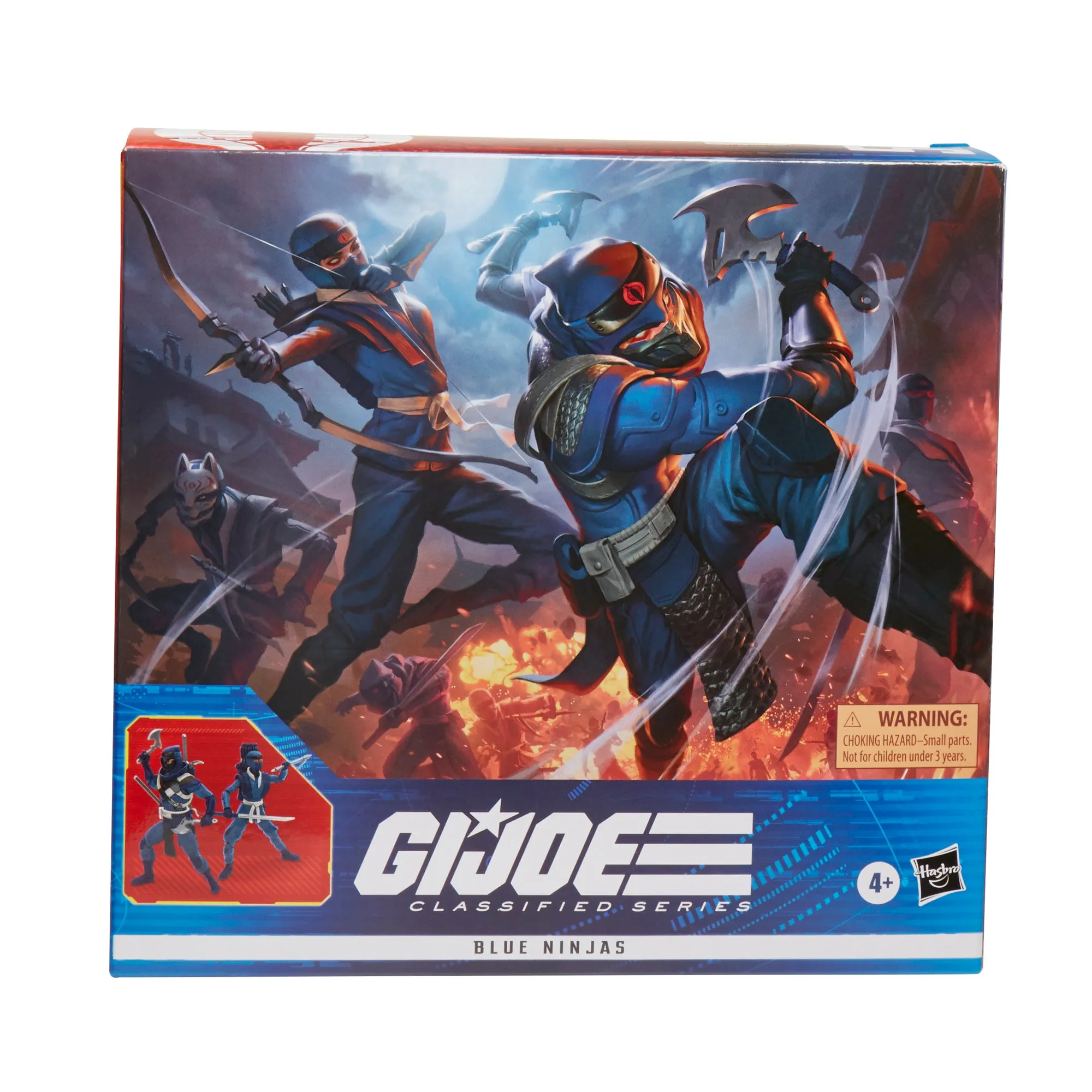 G.I. Joe Classified Series Blue Ninjas Action Figure 2 Pack