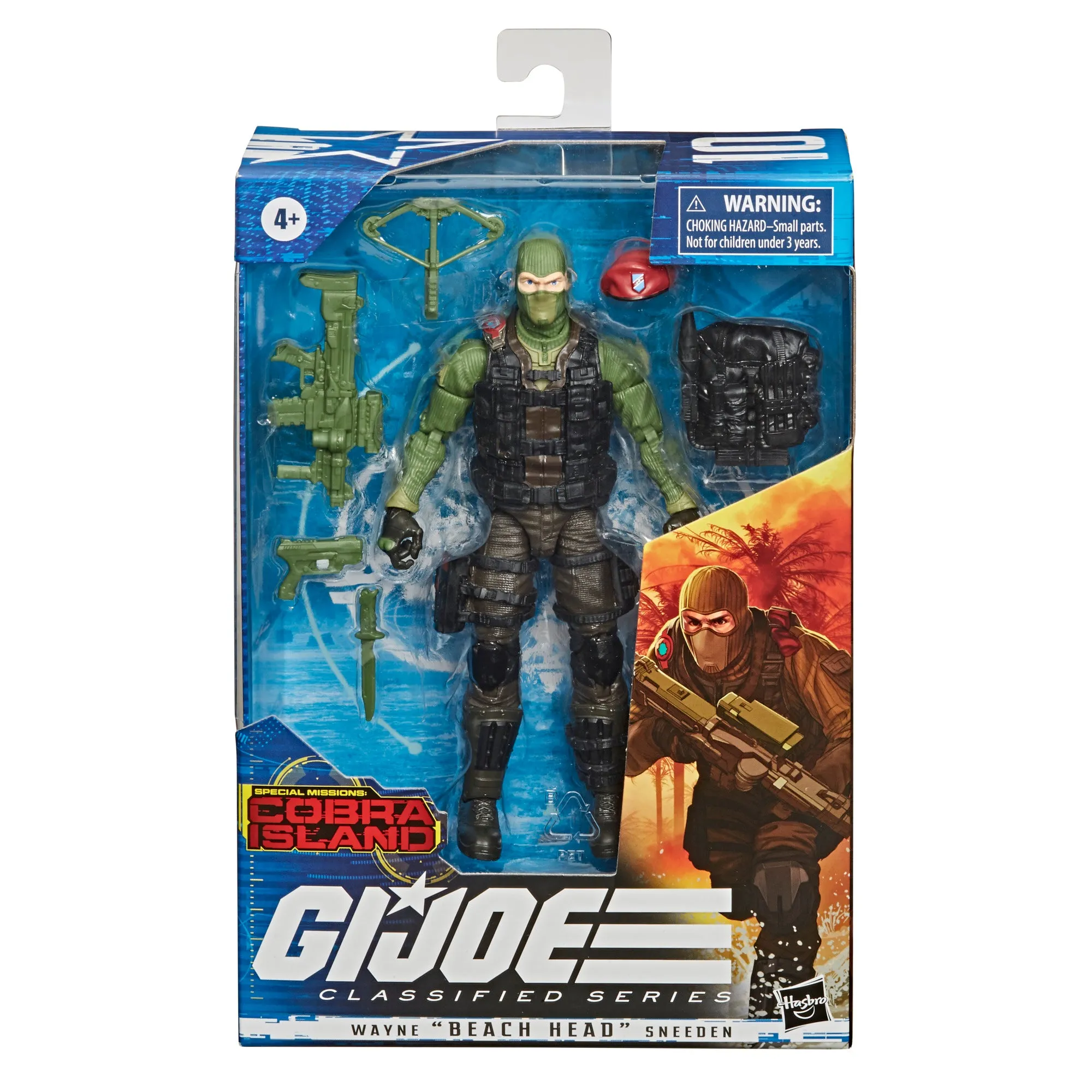 G.I. Joe Classified Series Special Missions: Cobra Island Wayne “Beach Head” Sneeden