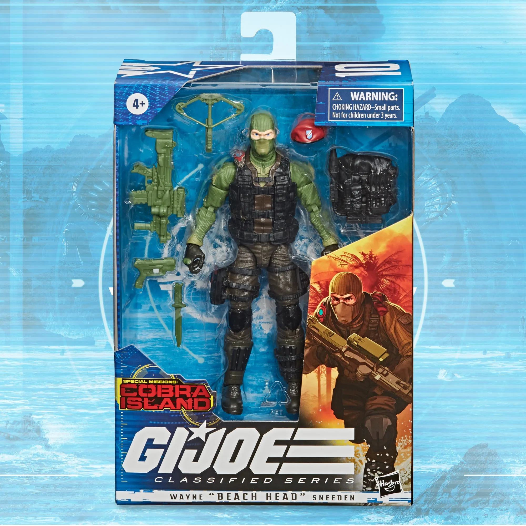 G.I. Joe Classified Series Special Missions: Cobra Island Wayne “Beach Head” Sneeden