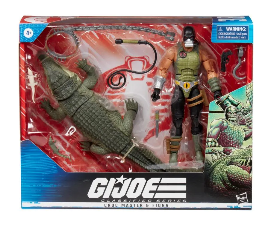 Hasbro G.I. Joe Classified Series #38 Croc Master & Fiona Action Figure