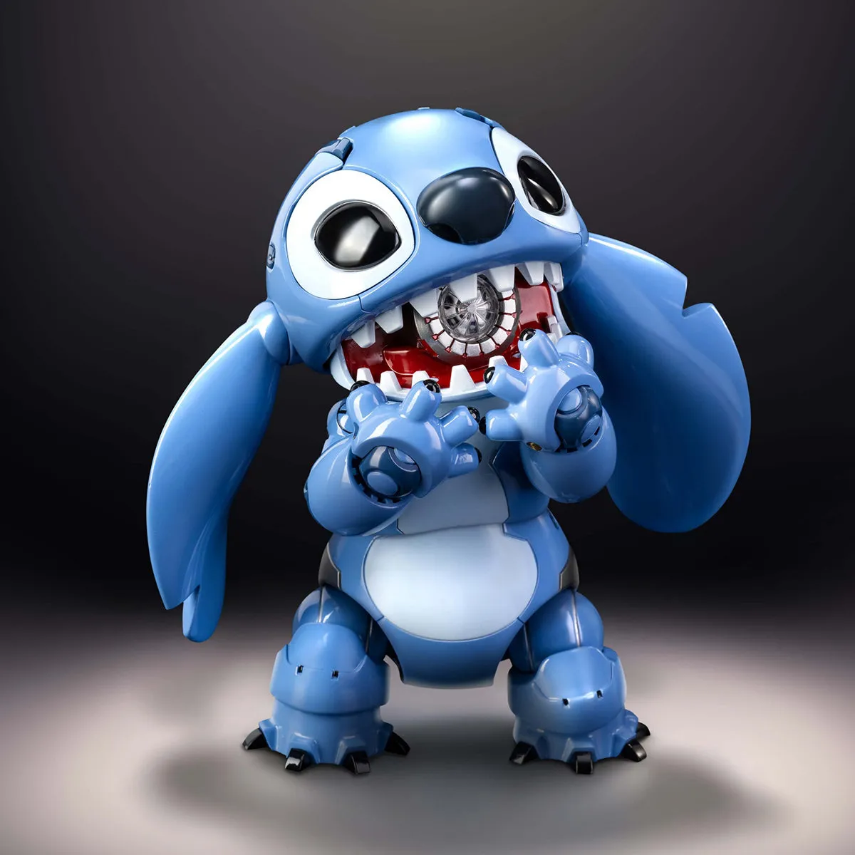 HiPlay Blitzway Articulated Robot Series, Lilo & Stitch: Stitch, Mecha & Robot Style, H16cm Action Figure Full Set