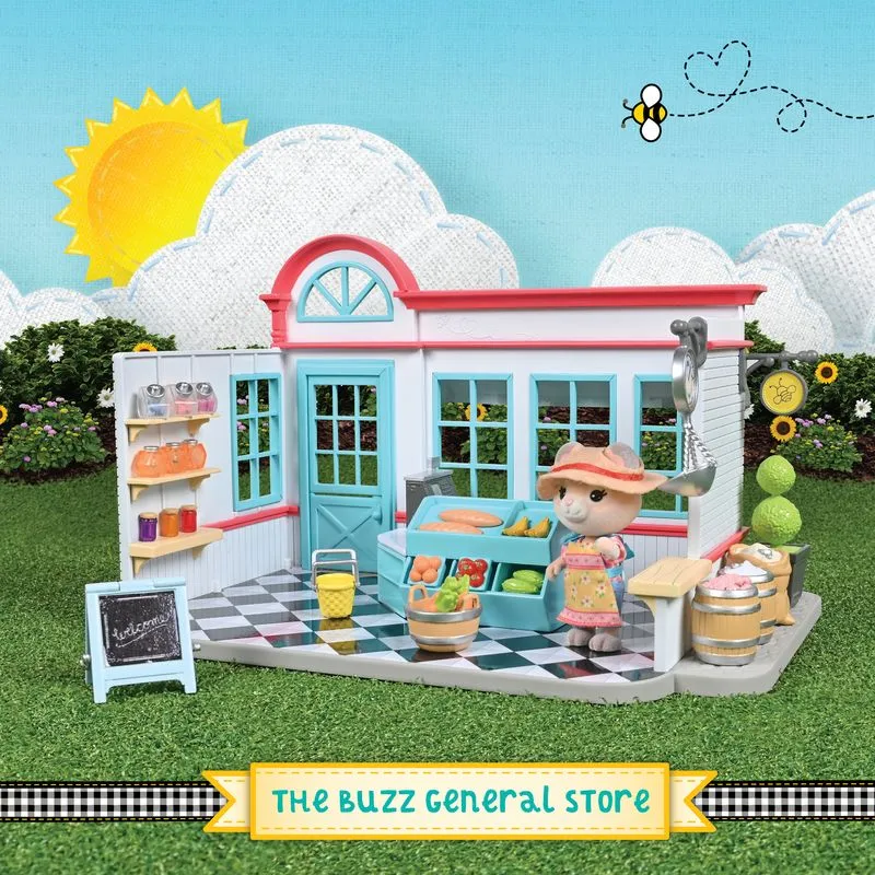 Honey Bee Acres The Buzz General Store 56 Piece Playset