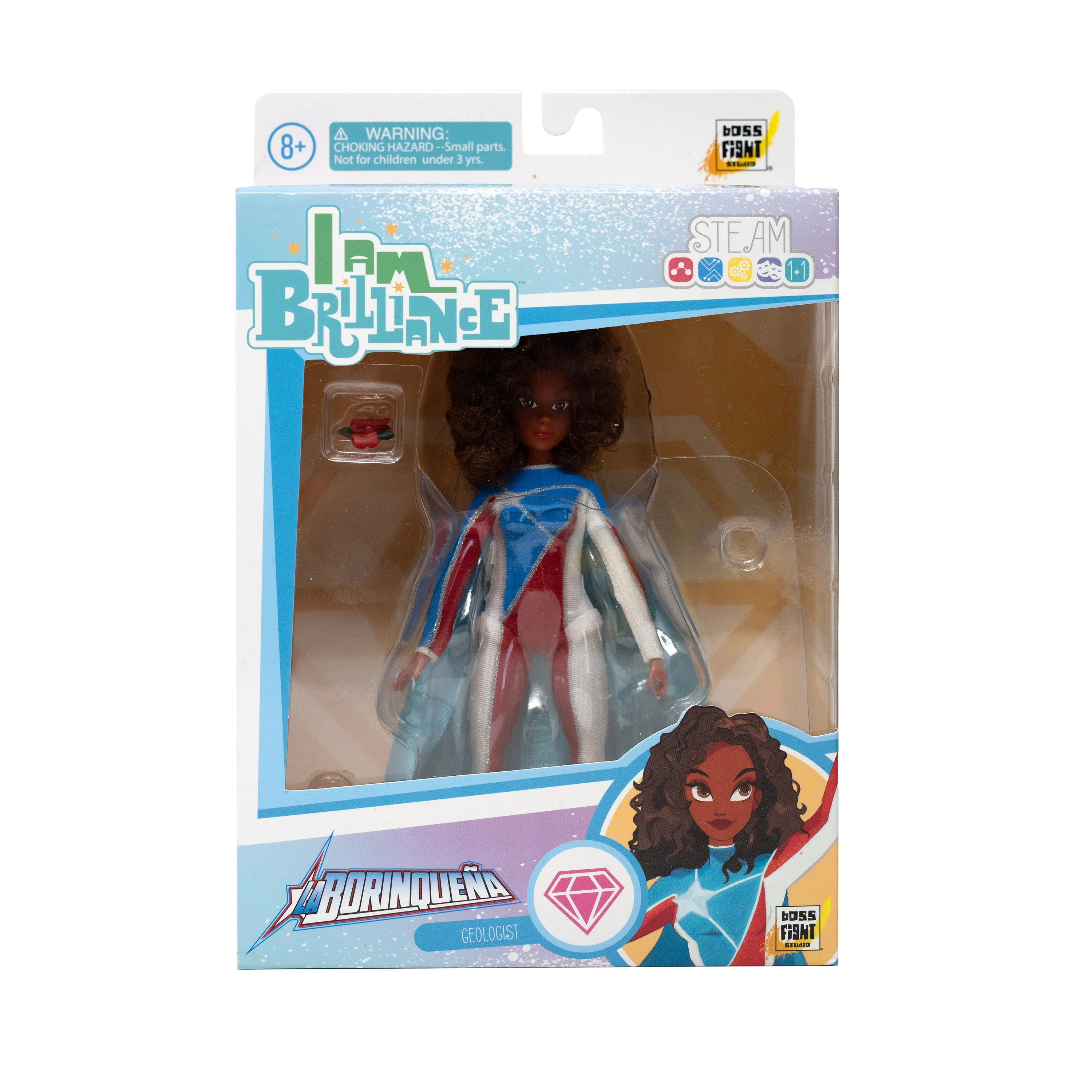 I Am Brilliance Action Doll: La Borinqueña