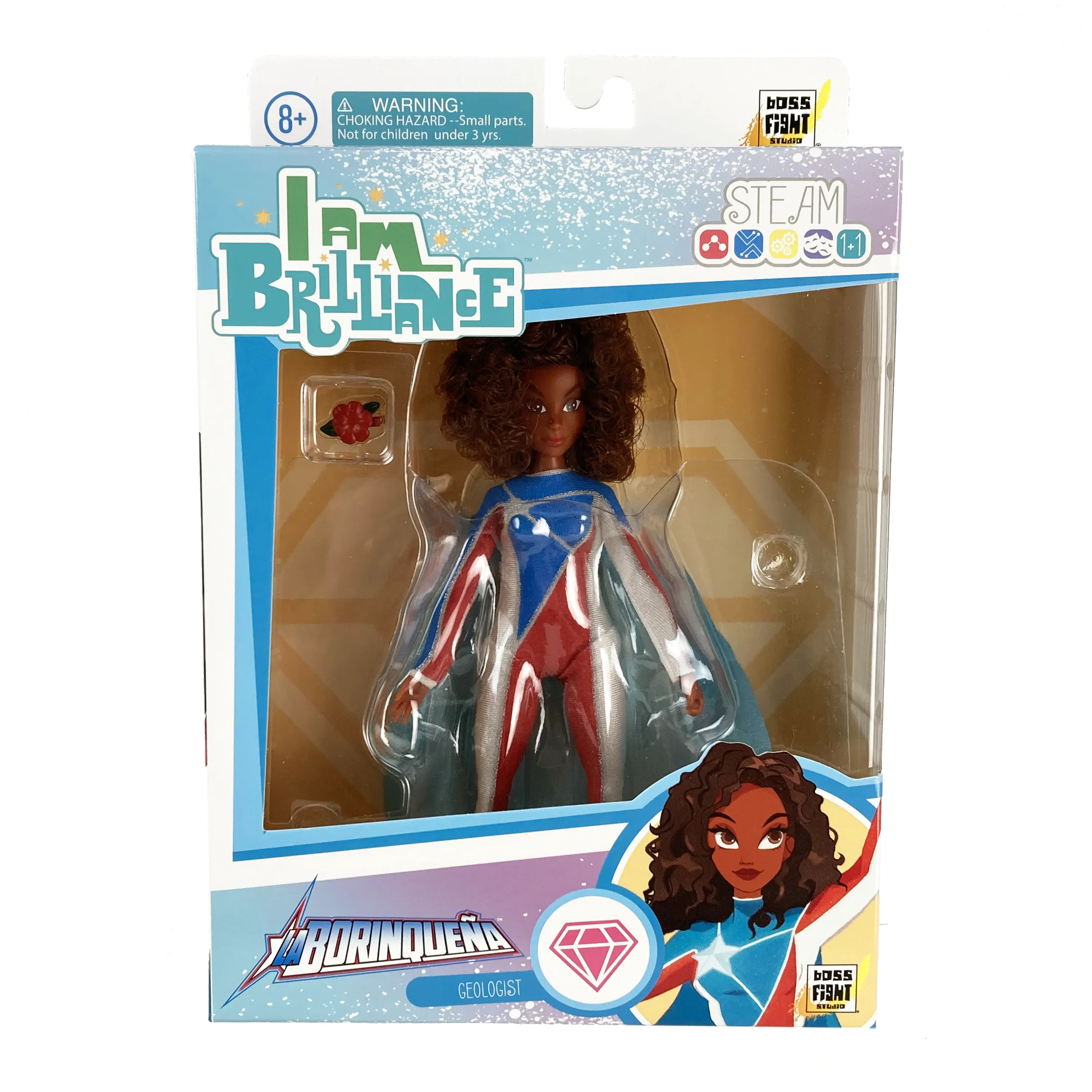 I Am Brilliance Action Doll: La Borinqueña