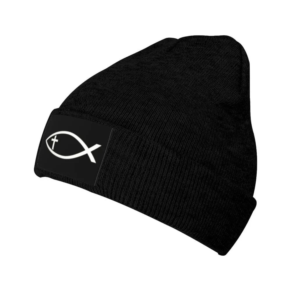 Ichthys Symbol Unisex Beanie Hat