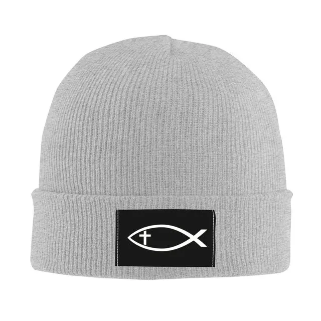 Ichthys Symbol Unisex Beanie Hat