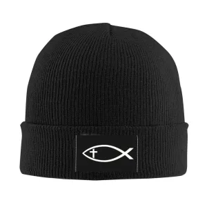 Ichthys Symbol Unisex Beanie Hat