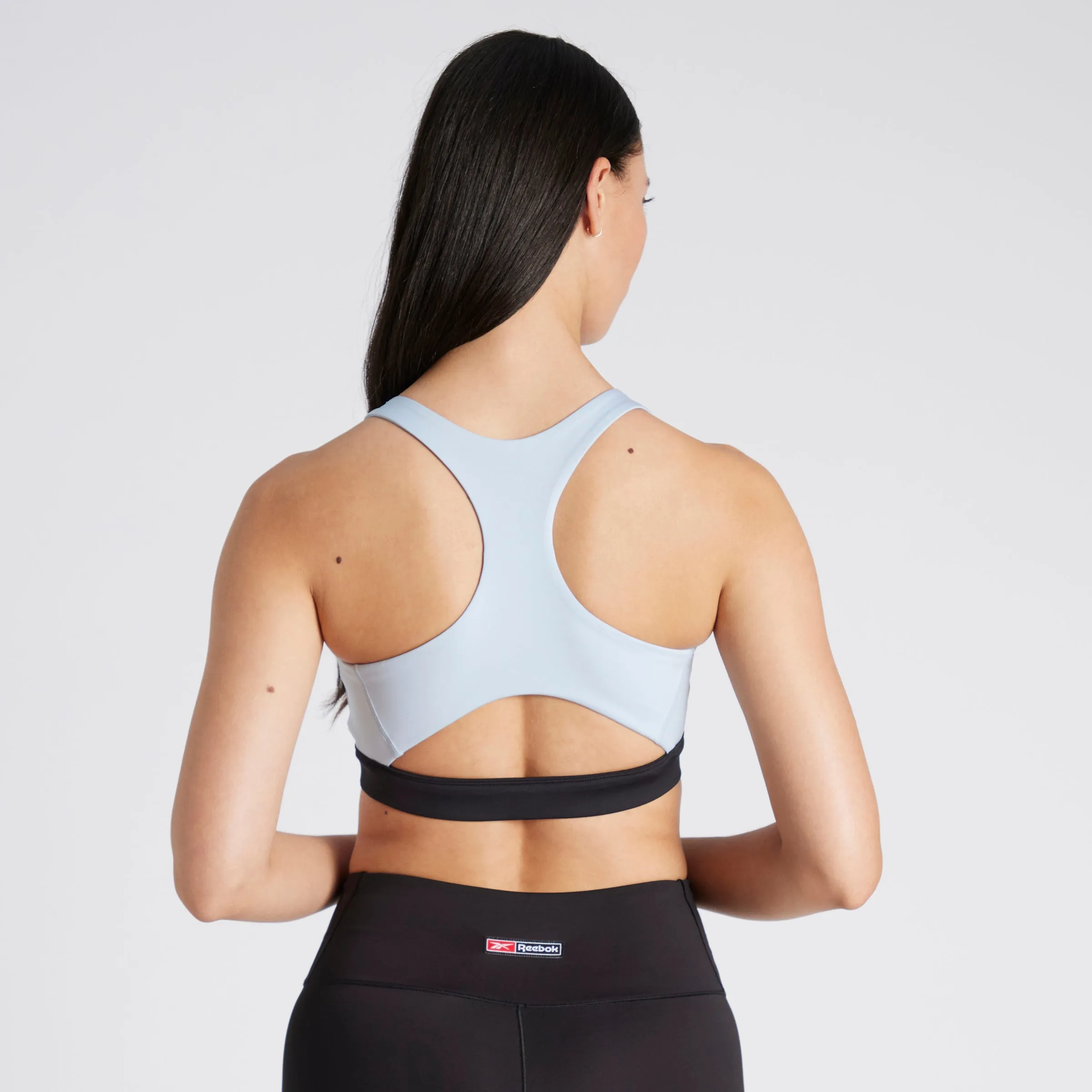 Id Train Racer Bra Pale Blue