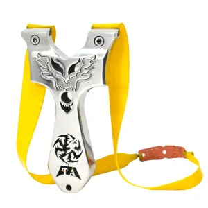 Inlaid Hot Wings Stainless Steel Slingshot