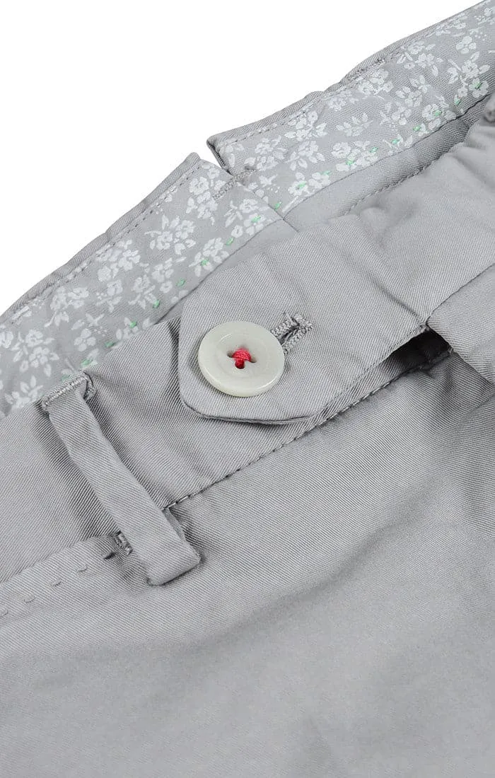 Italian Chino Pants in Gray