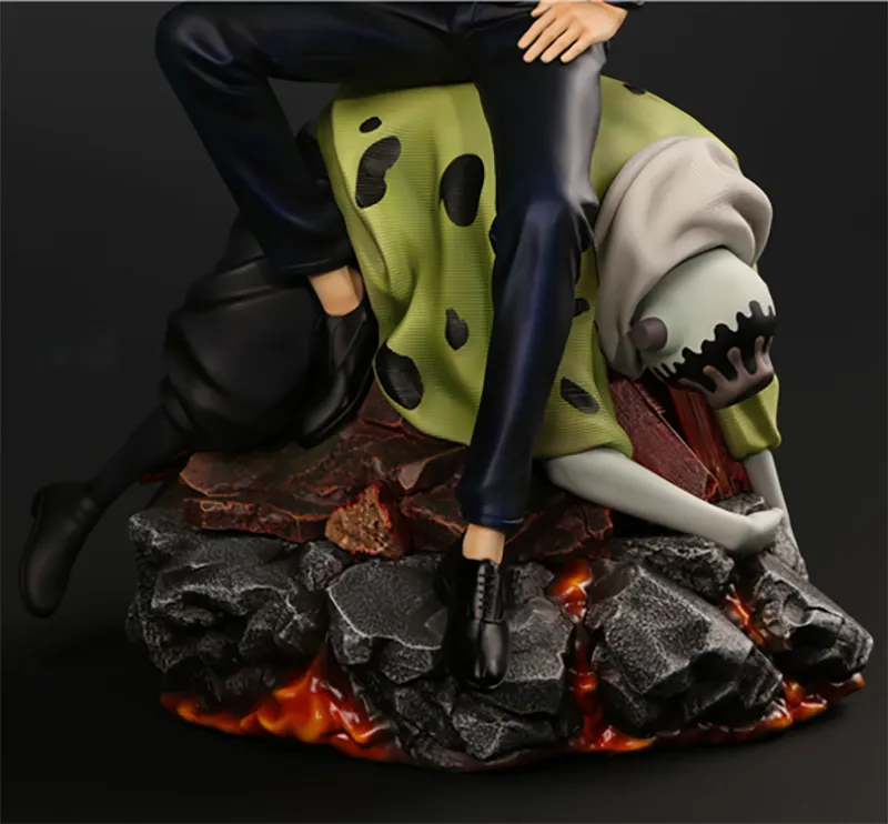 Jujutsu Kaisen Gojo Satoru Sitting on Jogo Action Figure  | 25 Cms |