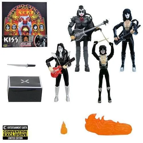 KISS Psycho Circus 3 3/4-Inch Action Figure Deluxe Box Set - Convention Exclusive