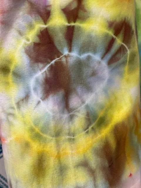 Large Sunshine Tiedye Yoga Pant #12