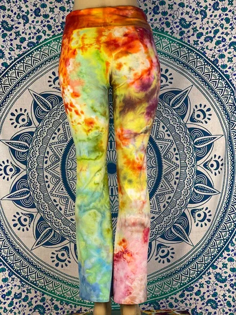 Large Sunshine Tiedye Yoga Pant #12