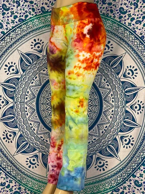 Large Sunshine Tiedye Yoga Pant #12