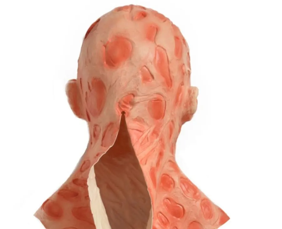 Latex Cosmask Horror Mask for a Spooky Halloween Costume