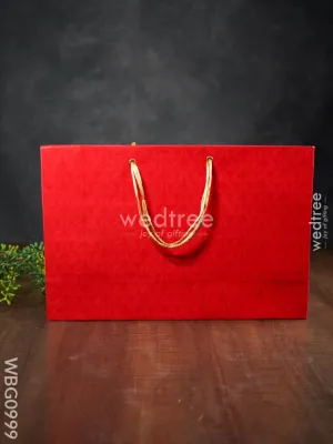 Leaf Design Printed Paper Bag - WBG0999