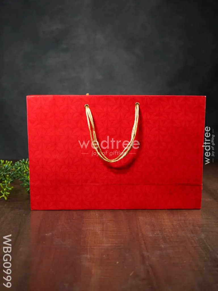 Leaf Design Printed Paper Bag - WBG0999