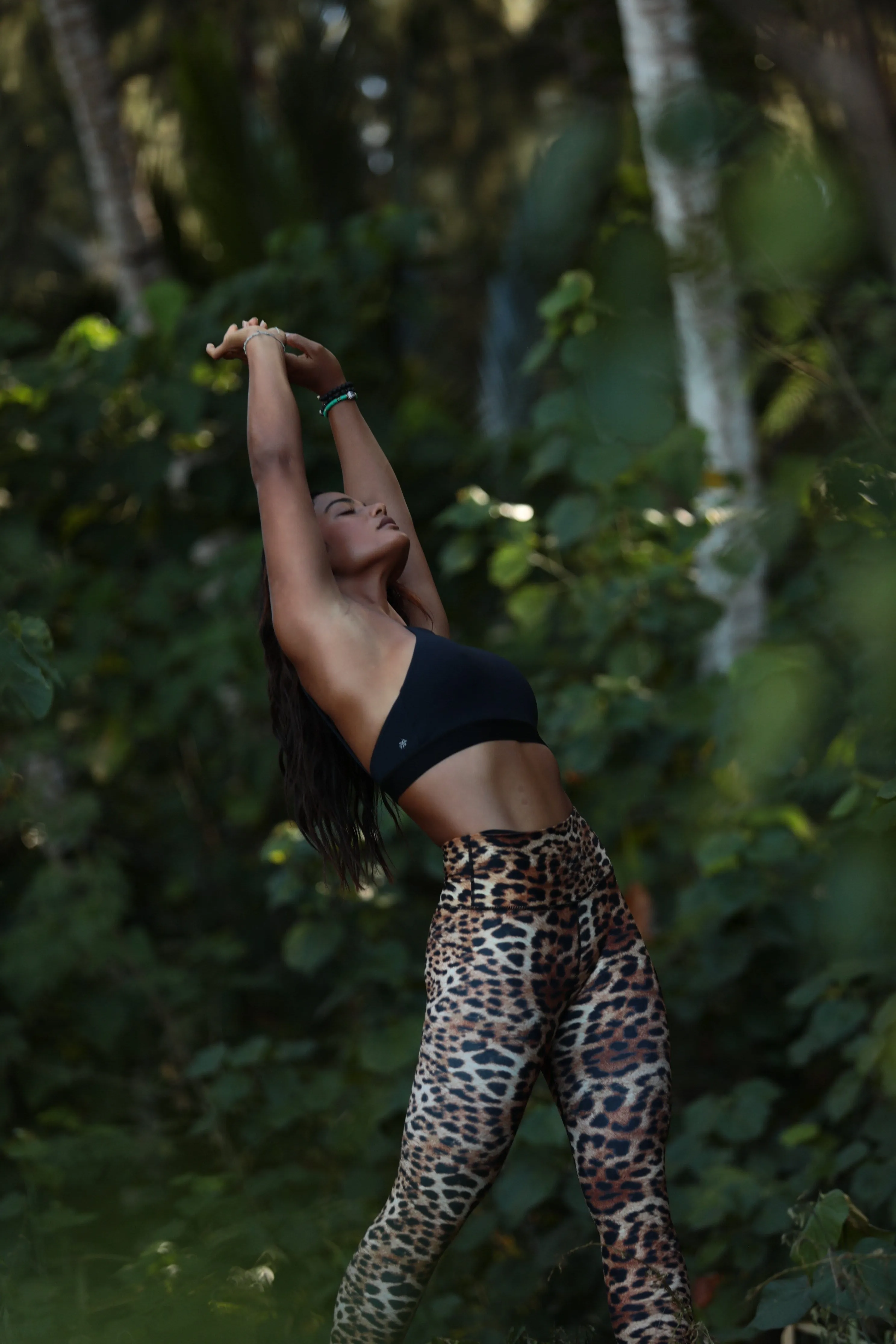 Leopard | Kailani High Waist Capri