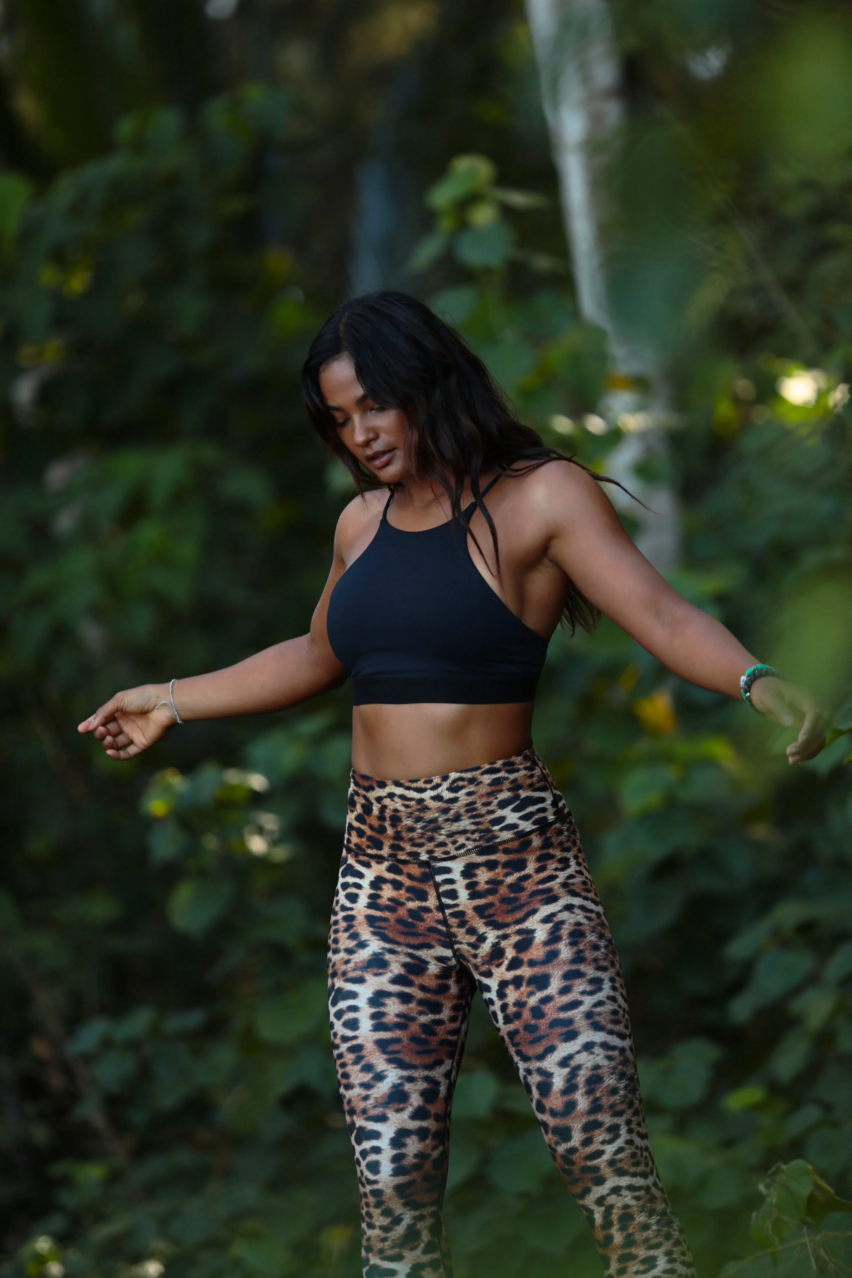 Leopard | Kailani High Waist Capri