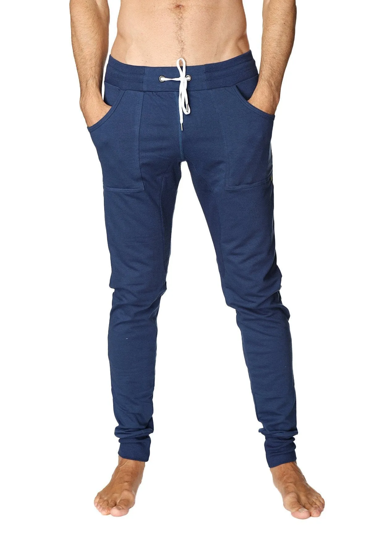 Long Cuffed Jogger & Yoga Sweat Pants (Royal Blue)