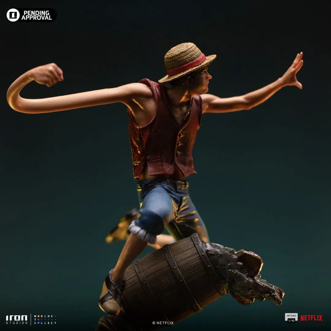 Luffy One Piece Statue By Iron Studios