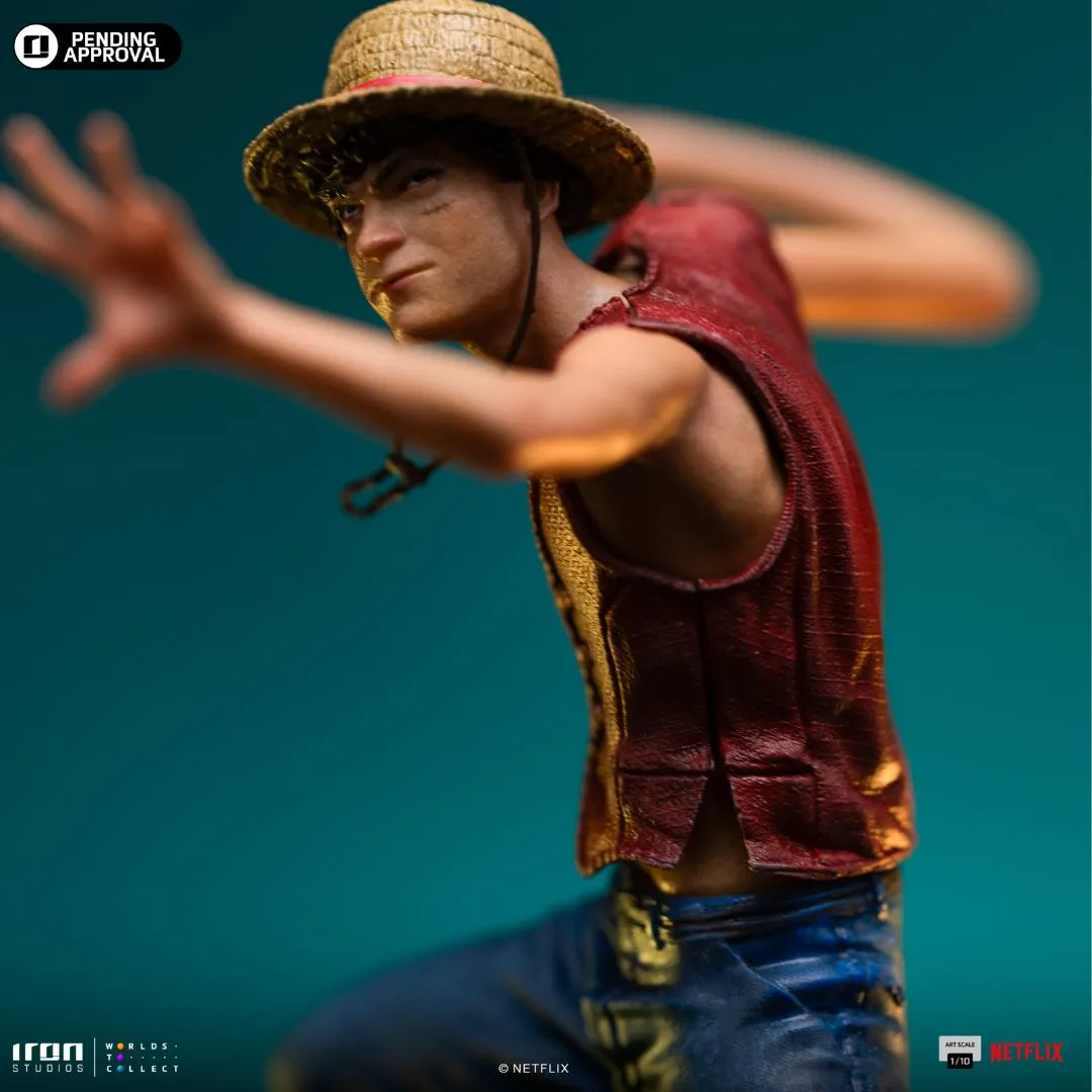 Luffy One Piece Statue By Iron Studios