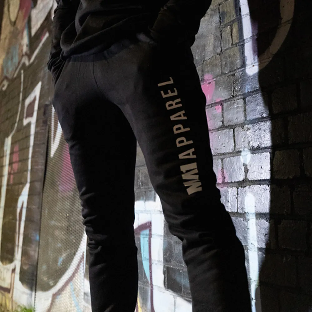 MA1 Black Joggers