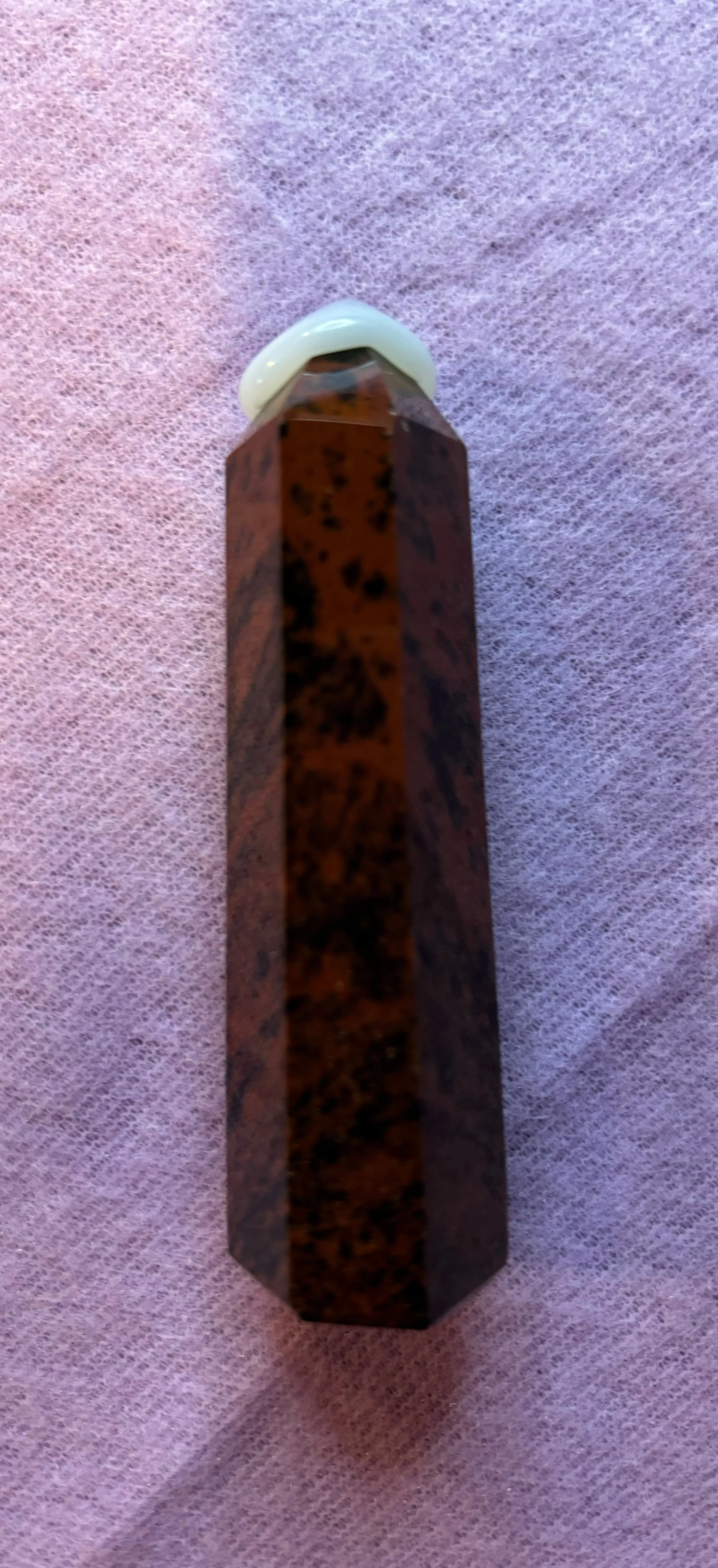 🌟🔮MAHOGANY OBSIDIAN OBELISK🔮🌟