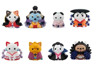 Megahouse One Piece Nyan Piece Nyaan! Wano County Arc Ver. Trading Figures Box Set of 8